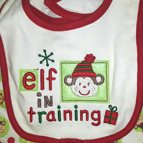 NWT Christmas Baby Gear 5 PC Elf Holiday Set - Picture 10 of 13